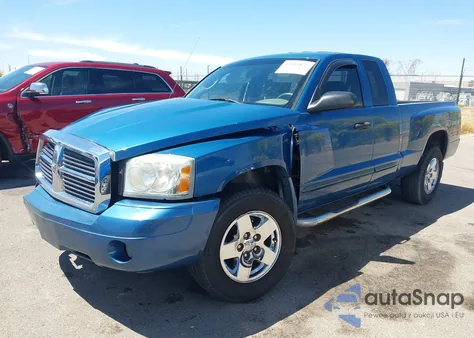 2005 Dodge Dakota Slt из США, поврежденный, VIN 1D7HE42N75S119489